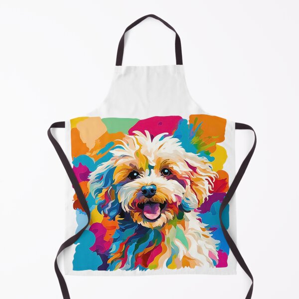 Item preview, Colorful Modern Art Maltipoo Design – A Vibrant Tribute to Maltipoo Lovers designed and sold by Fredster1966.