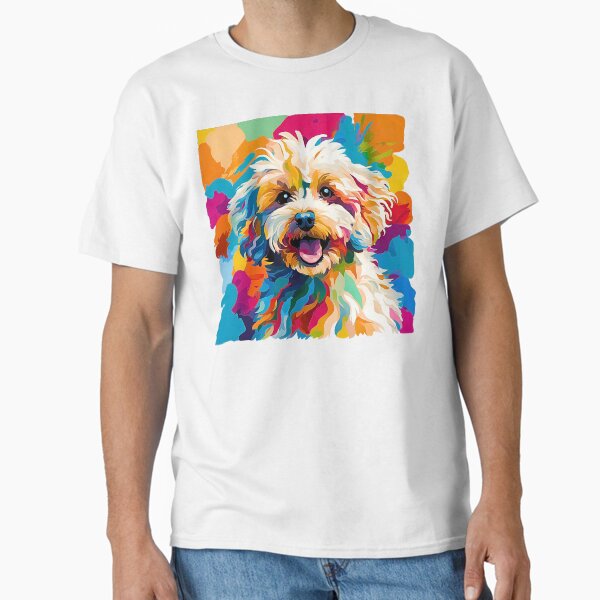 Item preview, Colorful Modern Art Maltipoo Design – A Vibrant Tribute to Maltipoo Lovers designed and sold by Fredster1966.