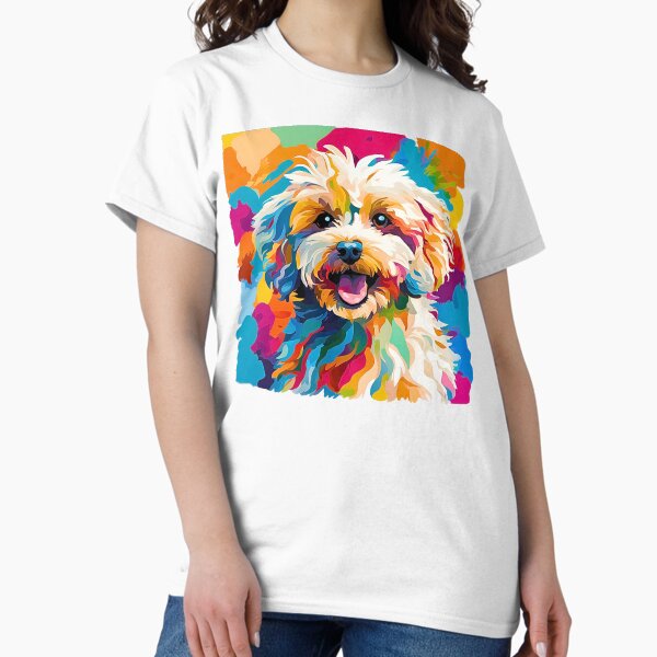 Item preview, Colorful Modern Art Maltipoo Design – A Vibrant Tribute to Maltipoo Lovers designed and sold by Fredster1966.