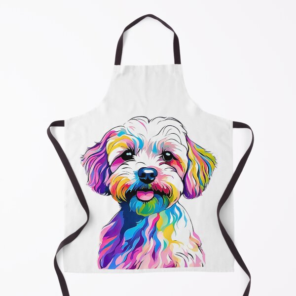 Item preview, Colorful Modern Art Maltipoo – A Vibrant Tribute to Maltipoo Lovers designed and sold by Fredster1966.