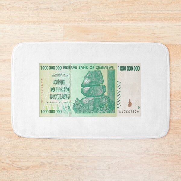 Item preview, Zimbabwe’s 1 Billion Dollar Banknote  designed and sold by sarahbidz.