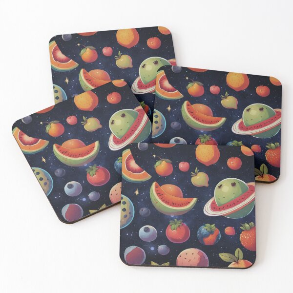Item preview, Fruits in space! designed and sold by heartart85.
