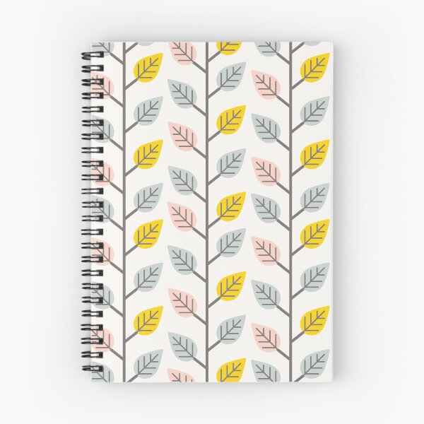 Item preview, Pastel Geometric Leaves with Scandinavian Style designed and sold by Elisabeth Coelfen.