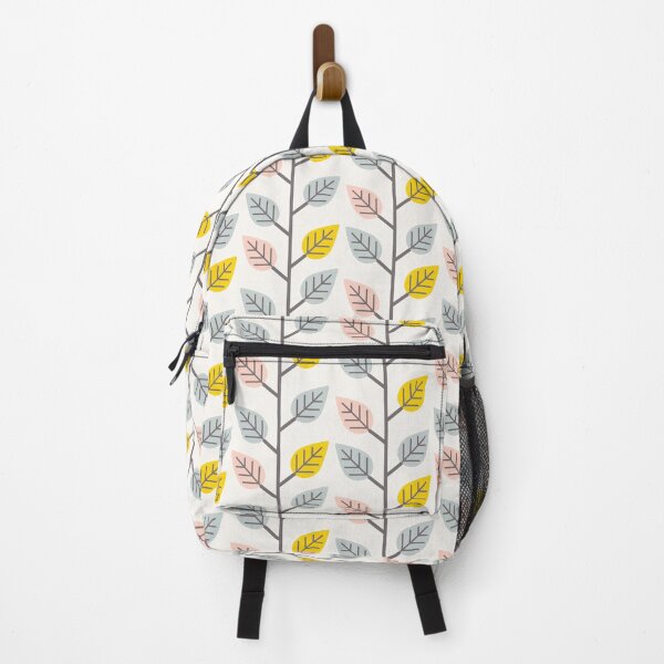 Item preview, Pastel Geometric Leaves with Scandinavian Style designed and sold by Elisabeth Coelfen.