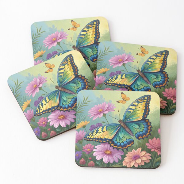 Item preview, Butterflies and Flowers designed and sold by Alaskandreamer.