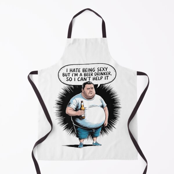 Item preview, Sexy Beer Drinker designed and sold by Black Sands Art.