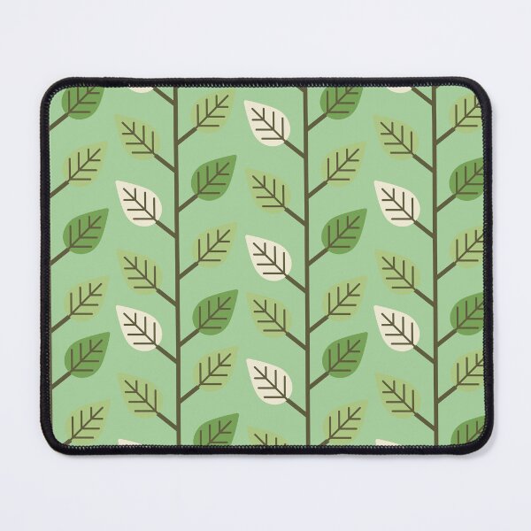Item preview, Modern Scandinavian Green Leaves on Soft Green designed and sold by Elisabeth Coelfen.
