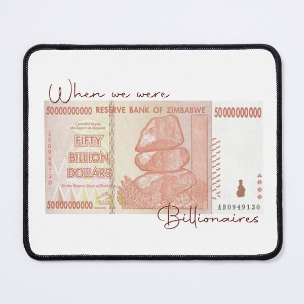 Item preview, When we were Billionaires in Zimbabwe designed and sold by sarahbidz.