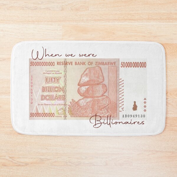 Item preview, When we were Billionaires in Zimbabwe designed and sold by sarahbidz.