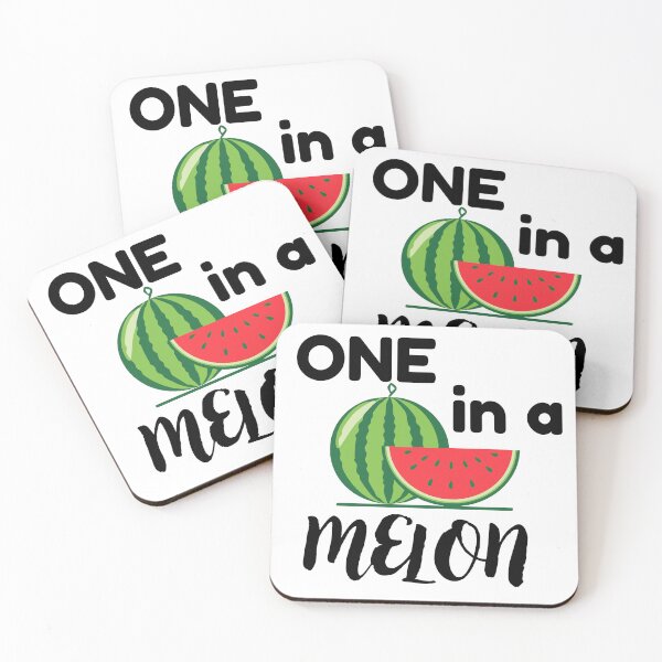 Item preview, One in a Melon - Cute Watermelon Sticker Design designed and sold by StellarTwins.