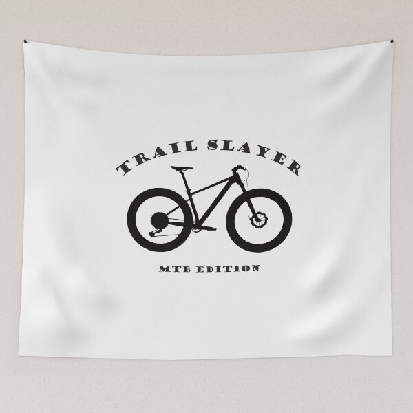 Item preview, Trail Slayer | MTB Edition | MTB Black Silhouette  designed and sold by Printastic Digital .