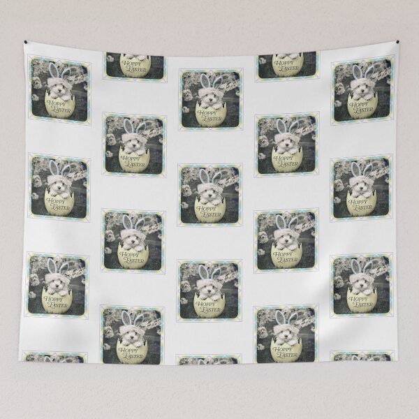 Item preview, Morkie Bunny's Hoppy Easter designed and sold by Grace-n-Gussy.