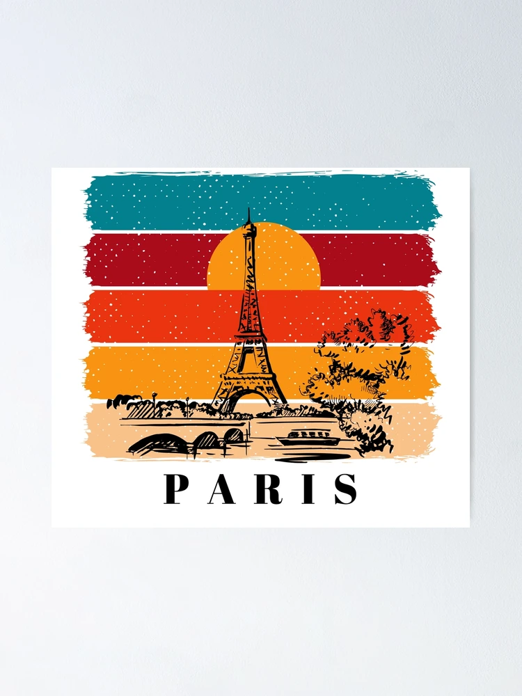 Thumbnail 1 of 3, Poster, Paris designed and sold by Remy490.