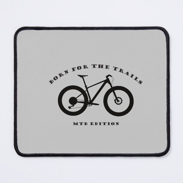 Item preview, Born For The Trails | MTB Edition | Mountain Bike Black Silhouette  designed and sold by Printastic Digital .