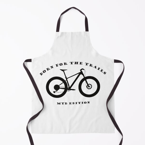 Item preview, Born For The Trails | MTB Edition | Mountain Bike Black Silhouette designed and sold by Printastic Digital .