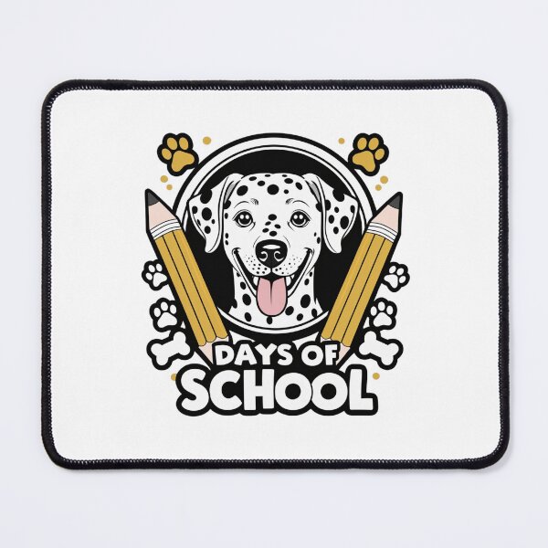 Item preview, Dalmatian School Days Design with Pencils and Paw Prints designed and sold by haitrieuic96.