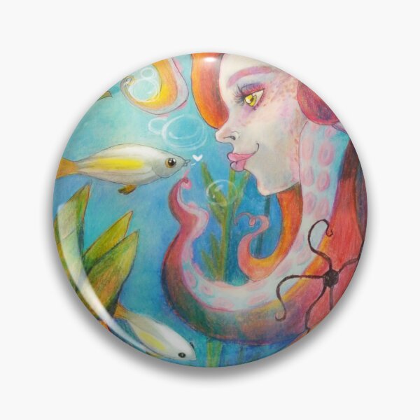 Item preview, The Octolady designed and sold by Carol GM Illustration & Design.