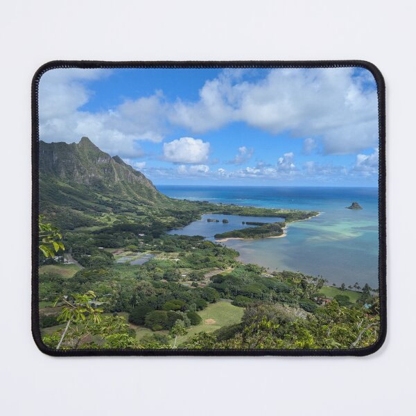 Item preview, A view of Kualoa Ranch from pride rock. This is paradise! designed and sold by Hawaii Wildlife & Landscape Prints.