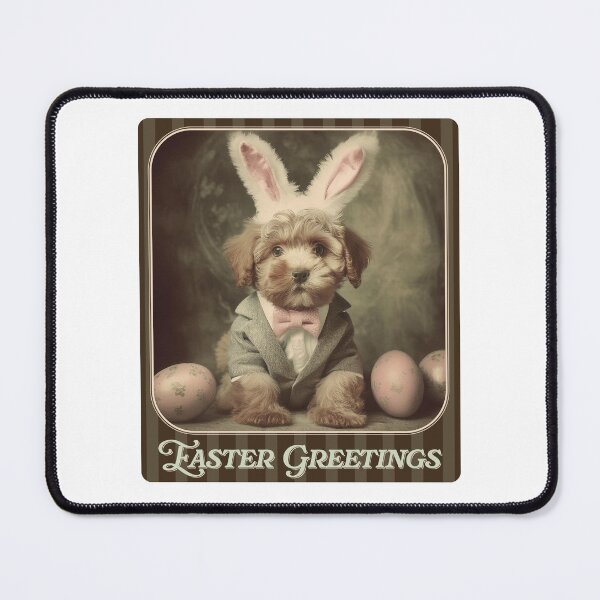 Item preview, Copy of Mister Morkie Easter Greetings designed and sold by Grace-n-Gussy.