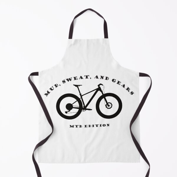 Item preview, Mud, Sweat, And Gears| MTB Edition | Mountain Bike Black Silhouette designed and sold by Printastic Digital .