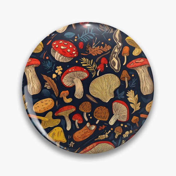 Item preview, Detailed illustrations of mushrooms with botanical flair designed and sold by Piotrek0001.