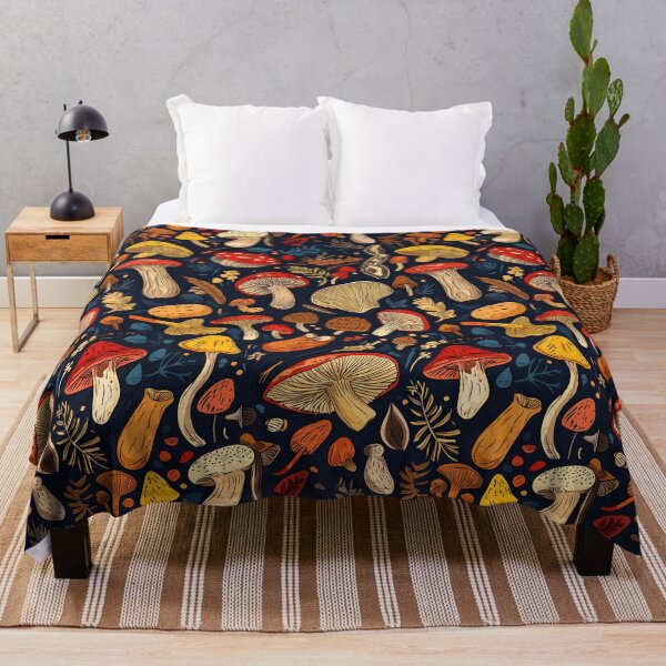 Item preview, Detailed illustrations of mushrooms with botanical flair designed and sold by Piotrek0001.