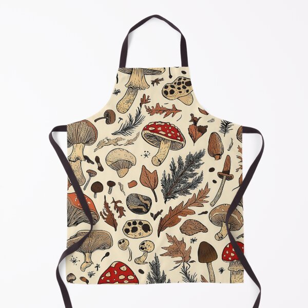 Item preview, Realistic mushroom drawings inspired by nature's beauty designed and sold by Piotrek0001.