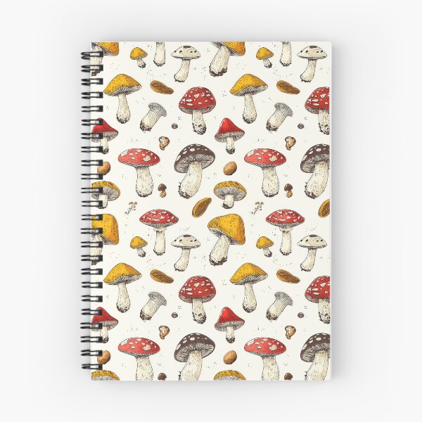 Item preview, Vibrant mushroom art showcasing forest diversity designed and sold by Piotrek0001.