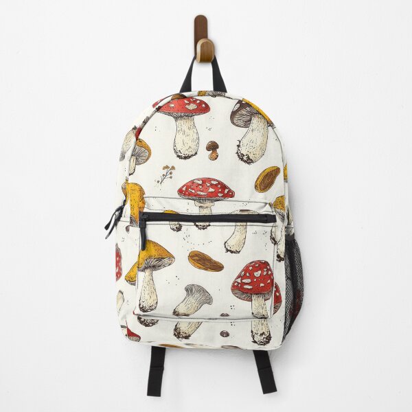 Item preview, Vibrant mushroom art showcasing forest diversity designed and sold by Piotrek0001.