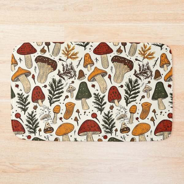 Item preview,     Intricate designs of mushrooms with woodland charm designed and sold by Piotrek0001.