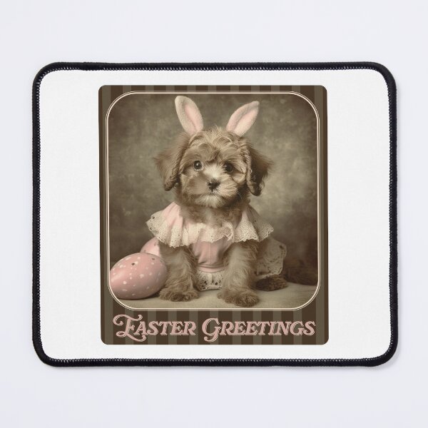 Item preview, Miss Morkie Easter Greetings designed and sold by Grace-n-Gussy.