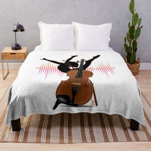 Item preview, Dancing Girl with Guitar - Music Aesthetic Art designed and sold by ArtsyExplorer.