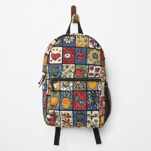 Item preview, Playful floral and fruit-themed decorative tiles designed and sold by Piotrek0001.