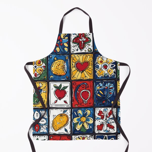 Item preview, Whimsical floral and fruit tiles for decoration designed and sold by Piotrek0001.
