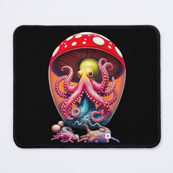 Item preview, Red Mushroom Sea Life designed and sold by Pebbledrops.