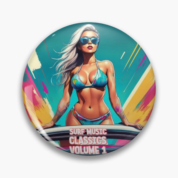 Item preview, Surf Music Record Label designed and sold by Boxing Kangaroo Retail Company.