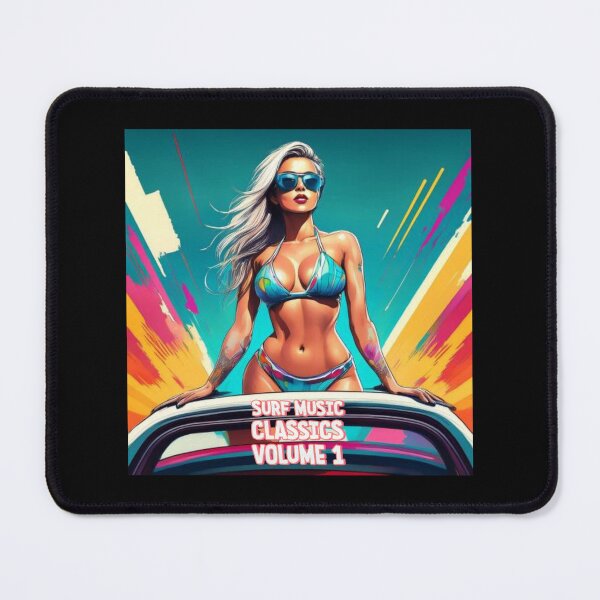 Item preview, Surf Music Record Label designed and sold by Boxing Kangaroo Retail Company.