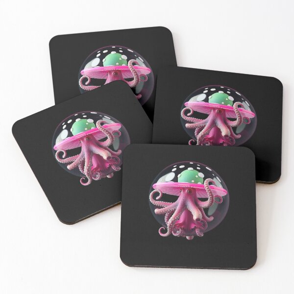 Item preview, Pink Octopus Shroom designed and sold by Pebbledrops.