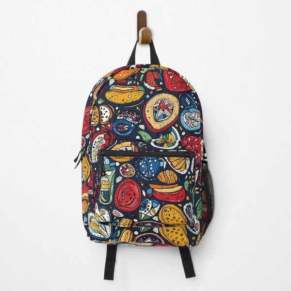 Item preview, Art-inspired tile pattern with vivid illustrations designed and sold by Piotrek0001.