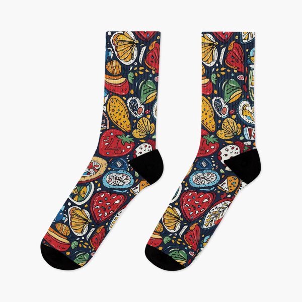 Item preview, Art-inspired tile pattern with vivid illustrations designed and sold by Piotrek0001.