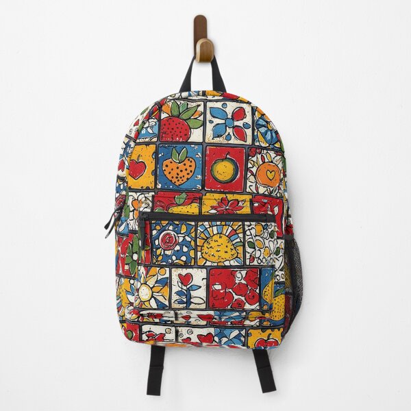 Item preview, Vibrant art tiles with folk-inspired motifs designed and sold by Piotrek0001.