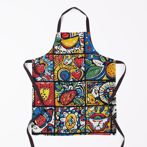 Item preview, Playful decorative tiles with colorful illustrations designed and sold by Piotrek0001.