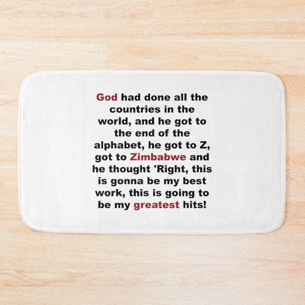 Item preview, God’s Greatest Hit: Zimbabwe designed and sold by sarahbidz.