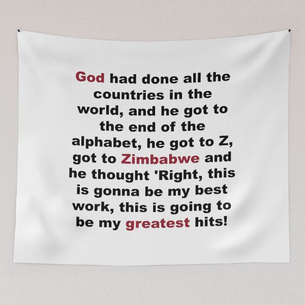Item preview, God’s Greatest Hit: Zimbabwe designed and sold by sarahbidz.
