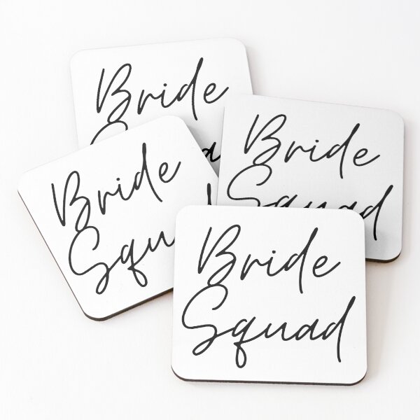 Item preview, Bride Squad | Bridal Party Wedding Celebration  designed and sold by highflycrafts.