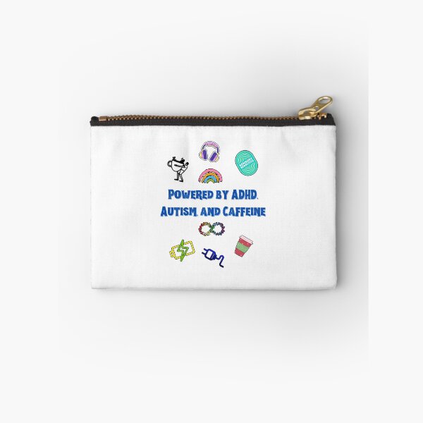 Item preview, Powered by ADHD, Autism and Caffeine designed and sold by TheNeuroVerse.