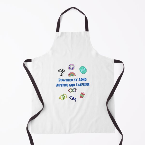 Item preview, Powered by ADHD, Autism and Caffeine designed and sold by TheNeuroVerse.