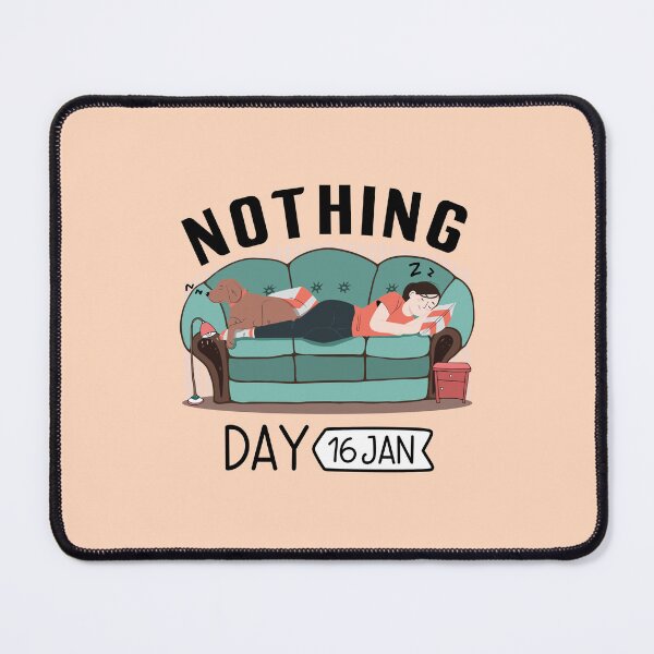 Item preview, 16 January Nothing Day- Wacky Holidays designed and sold by ChemicalXShop.