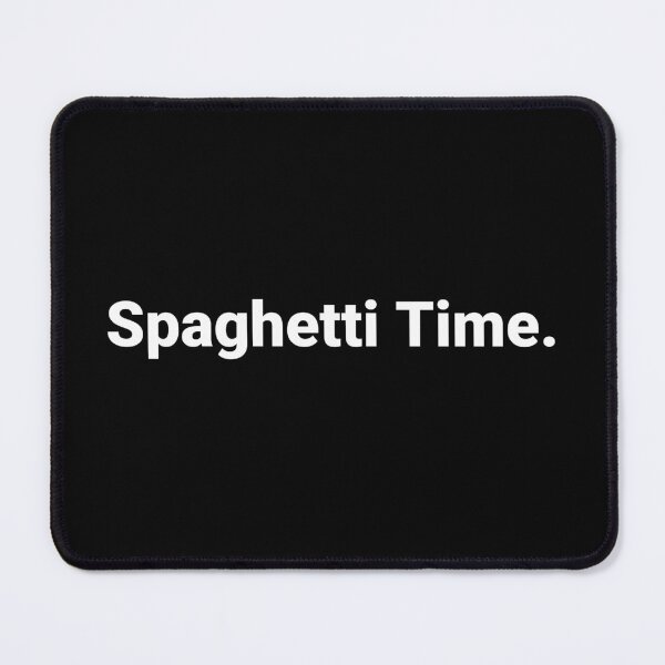 Item preview, Spaghetti Time. designed and sold by Text-based T-Shirts and Gifts.