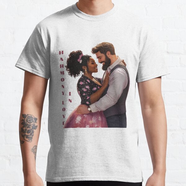 Item preview, Harmony in Love, Black and White Love designed and sold by ladykayg.